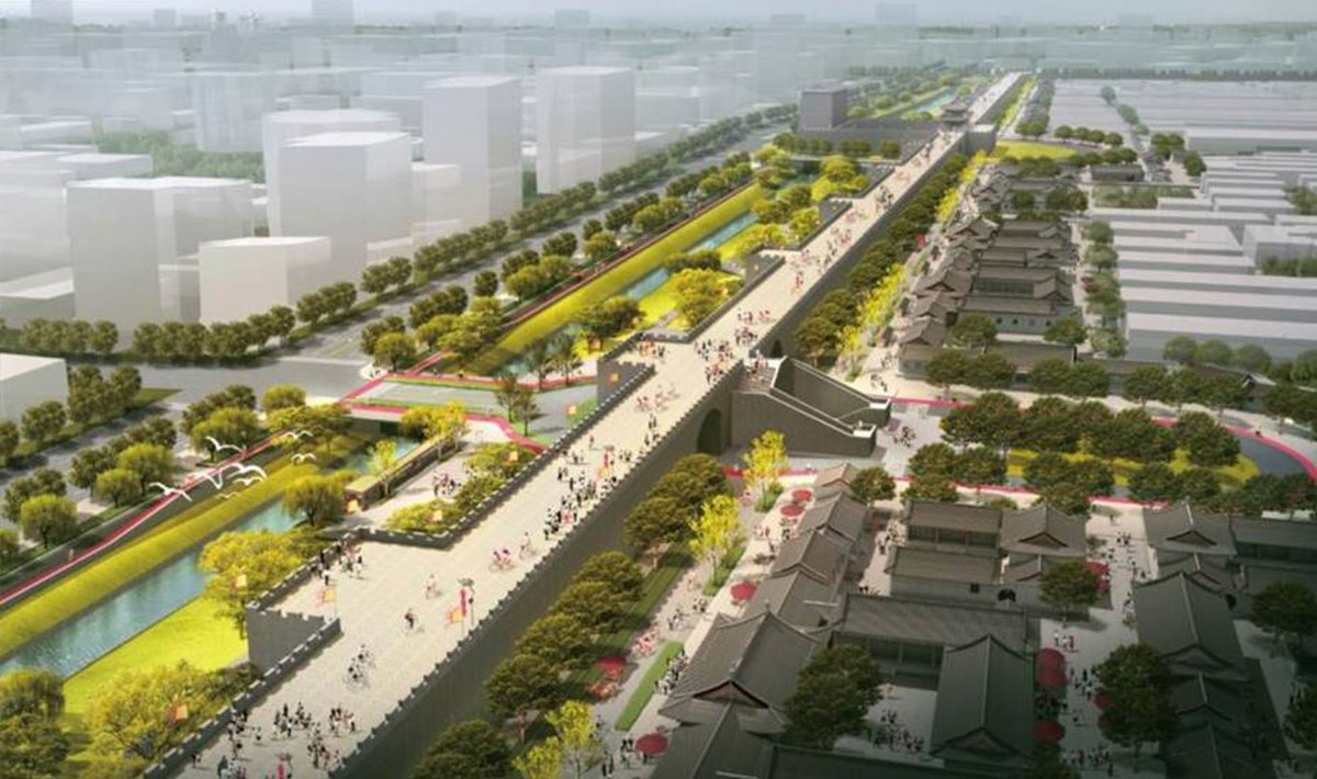陕西西安·城墙、古都绿道修建性详细规划设计